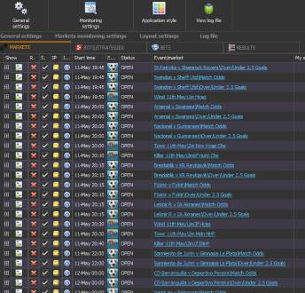 Metropolis Dark theme
