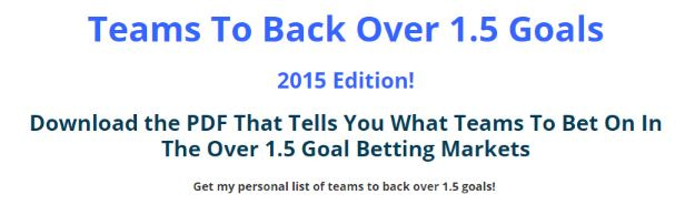 Over Goals Tips