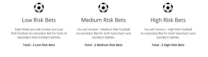 The service issues 6 accumulator selections every week